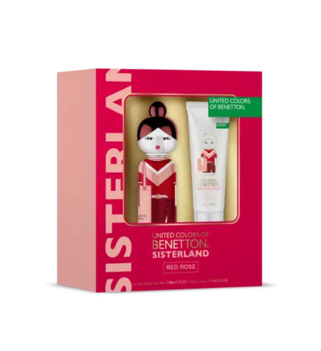 Bnt - Sisterland Red Rose Edt 80ml + Body Lotion 75ml