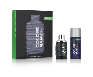 Bnt - Colors Black Man Edt 100ml + Desodorante Spray 150ml